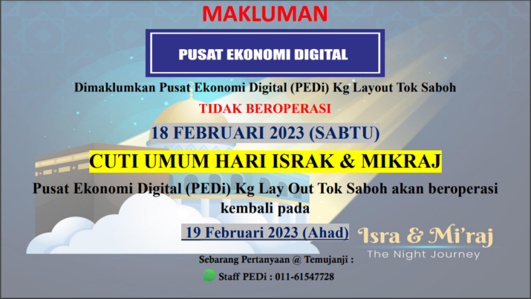 NOTIS-ISRAK-MIKRAJ